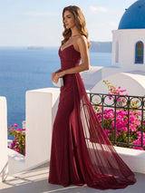 Robestyle robe de bal sirène sans bretelles chic pour mariage événements formels